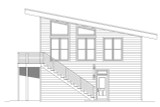 Modern House Plan - Deschutes River 22964 - Right Exterior