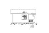Cottage House Plan - Little Bear 23088 - Left Exterior
