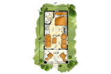 Cottage House Plan - Little Bear 23088 - 1st Floor Plan