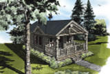 Cottage House Plan - Little Bear 23088 - Front Exterior