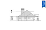 Craftsman House Plan - Elk Cove 23205 - Left Exterior