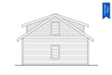 Craftsman House Plan - Elk Cove 23205 - Right Exterior