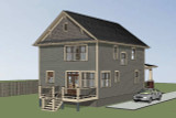 Craftsman House Plan - 23254 - Rear Exterior