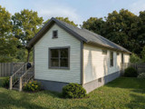 Country House Plan - 23271 - Left Exterior