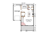 Craftsman House Plan - 23483 - 1st Floor Plan