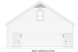 Traditional House Plan - Jasper 23560 - Right Exterior