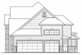 European House Plan - Charlottsville 23594 - Right Exterior