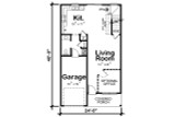 Traditional House Plan - Octavien 23641 - 1st Floor Plan