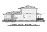 Contemporary House Plan - Dillon Park 23655 - Right Exterior