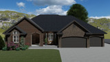 European House Plan - Gersbach 23745 - Front Exterior