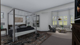 European House Plan - Gersbach 23745 - Master Bedroom
