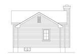 Secondary Image - Cottage House Plan - 23812 - Rear Exterior