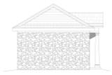 European House Plan - Welsh 24063 - Left Exterior