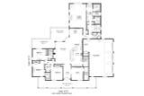 Ranch House Plan - 24196 - 1st Floor Plan