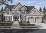 Traditional House Plan - The Montpillier 24264 - Front Exterior