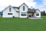 Farmhouse House Plan - 24311 - Rear Exterior