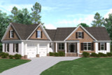 Craftsman House Plan - Foxbridge 24360 - Front Exterior