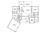 Craftsman House Plan - Foxbridge 24360 - 1st Floor Plan