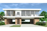 Modern House Plan - Fairbanks 24476 - Front Exterior