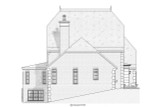 European House Plan - Hampton 24544 - Left Exterior