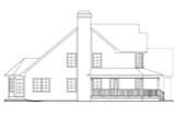 Country House Plan - Oakheart 24639 - Left Exterior