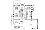 Country House Plan - Oakheart 24639 - 1st Floor Plan