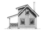 Cottage House Plan - Pecos 24790 - Right Exterior
