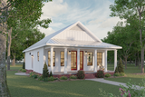 Farmhouse House Plan - 24796 - Front Exterior
