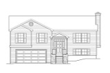 Traditional House Plan - 24858 - Front Exterior