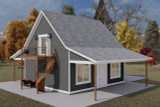 Secondary Image - European House Plan - Whitehead 24915 - Left Exterior