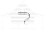 European House Plan - Whitehead 24915 - Rear Exterior