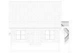 European House Plan - Whitehead 24915 - Right Exterior
