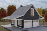 European House Plan - Whitehead 24915 - Front Exterior