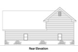 Country House Plan - 24927 - Rear Exterior