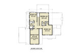 Craftsman House Plan - 25103 - 2nd Floor Plan