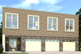 Modern House Plan - Kennesaw 25147 - Front Exterior