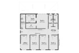 Secondary Image - Modern House Plan - Kennesaw 25147 - 2nd Floor Plan