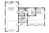 Craftsman House Plan - 25174 - 1st Floor Plan