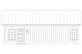 Secondary Image - Cottage House Plan - Little Springs 25183 - Rear Exterior