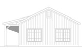 Cottage House Plan - Little Springs 25183 - Right Exterior