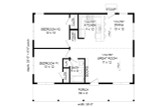 Cottage House Plan - Little Springs 25183 - 1st Floor Plan