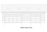 Traditional House Plan - 25204 - Front Exterior