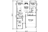 Traditional House Plan - Pelham Gables 25215 - 1st Floor Plan
