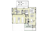 Contemporary House Plan - Gracewood 25227 - 1st Floor Plan