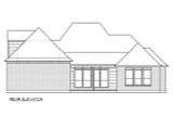 Southern House Plan - Kentwood 25301 - Rear Exterior