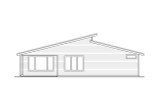 Secondary Image - Contemporary House Plan - Nisqually 25310 - Rear Exterior