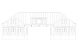 Country House Plan - Elena 25327 - Front Exterior