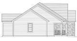 Ranch House Plan - Carlisle 25364 - Left Exterior