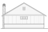 Craftsman House Plan - Garage 25504 - Rear Exterior