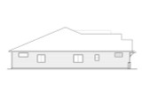 Traditional House Plan - Helena 25559 - Left Exterior